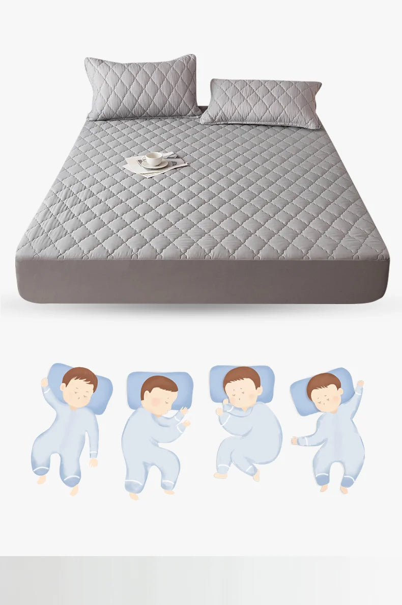Brushed Cotton Waterproof Pillowcase – Single/2-Piece Set