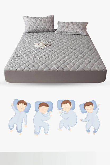 Brushed Cotton Waterproof Pillowcase – Single/2-Piece Set