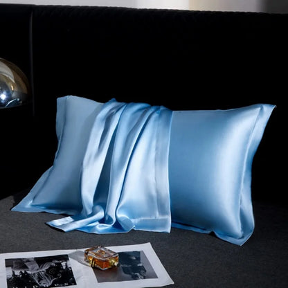 100% Mulberry Silk Luxury Pillowcase – Natural Cooling Silk