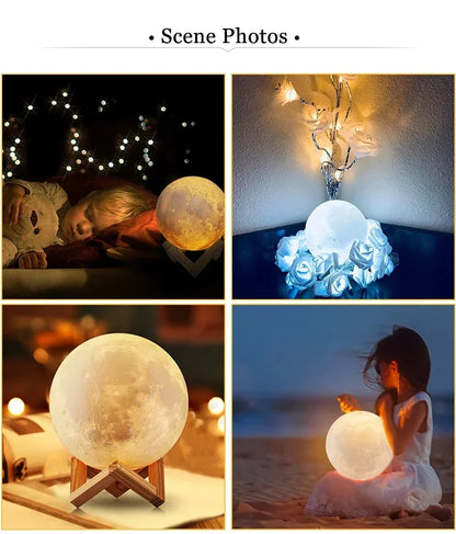 Creative Assembled Moonlight Lamp – 8cm Night Ornament