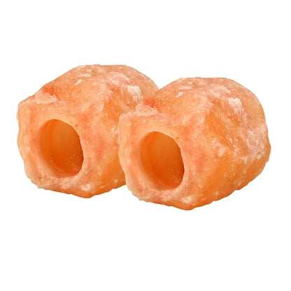 Himalayan Salt Crystal Candlestick – Buddha Candle Holder