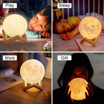 Creative Assembled Moonlight Lamp – 8cm Night Ornament