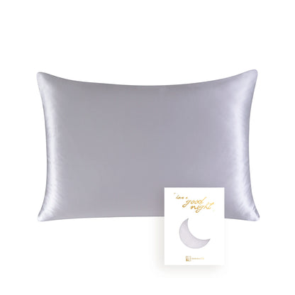 100% Mulberry Silk Pillowcase – 19 Momme, Hidden Zipper