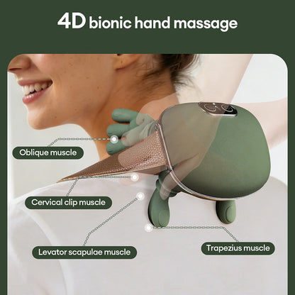 Bionic Neck & Shoulder Massager – Wireless Kneading Shawl
