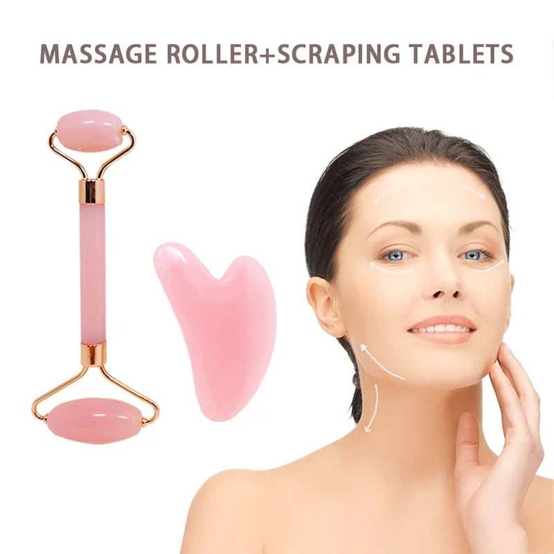 Heart Shape Face & Body Massager – Lifting Roller Set
