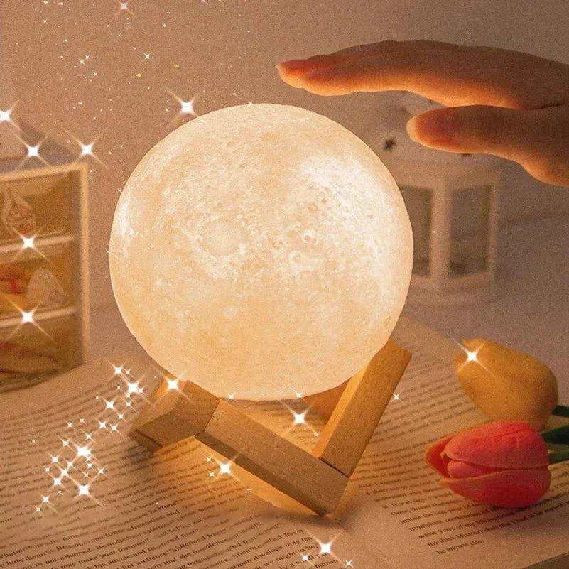 Creative Assembled Moonlight Lamp – 8cm Night Ornament