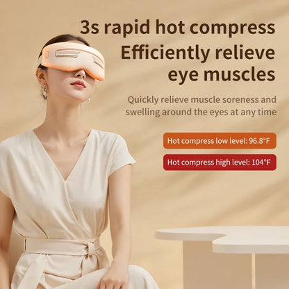Smart Electric Eye Massager – Hot & Cold Compress