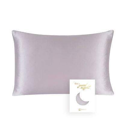 100% Mulberry Silk Pillowcase – 19 Momme, Hidden Zipper
