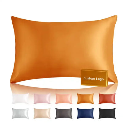 100% Mulberry Silk Pillowcase – 19 Momme, Hidden Zipper