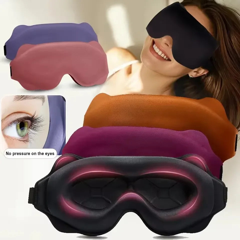 3D Sleeping Eye Mask – Travel Light Blocking Eyepatch