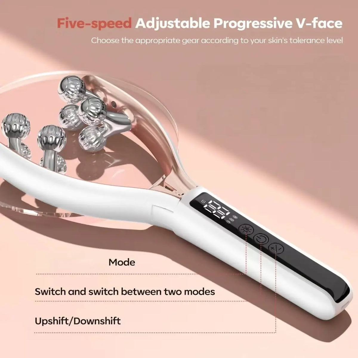 EMS Microcurrent Face Roller – Lifting & Firming Device