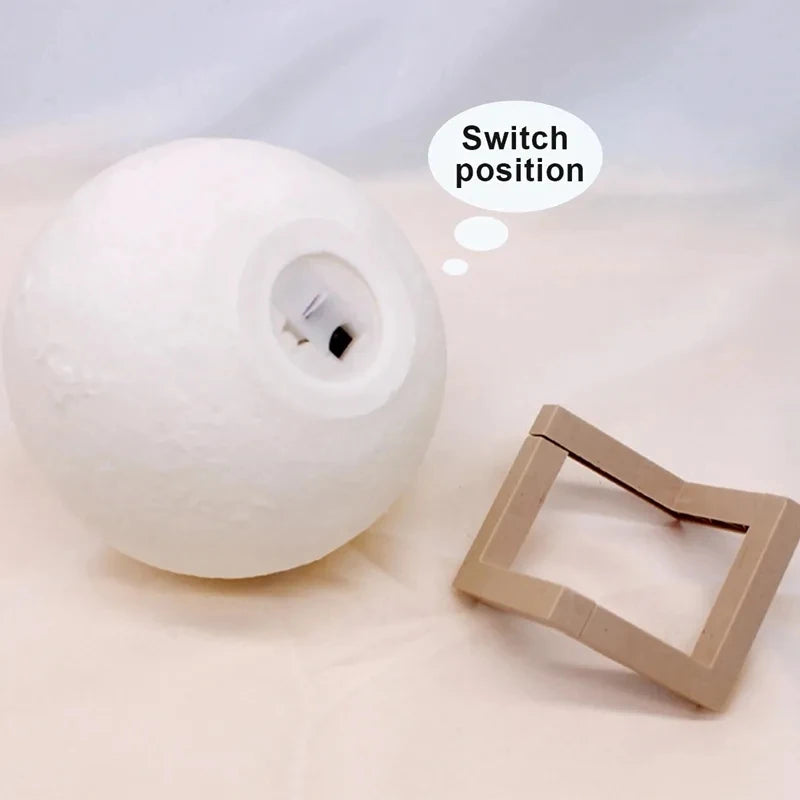 Creative Assembled Moonlight Lamp – 8cm Night Ornament