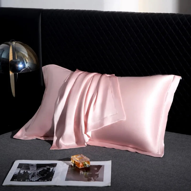 100% Mulberry Silk Luxury Pillowcase – Natural Cooling Silk
