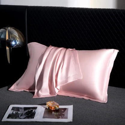 100% Mulberry Silk Luxury Pillowcase – Natural Cooling Silk