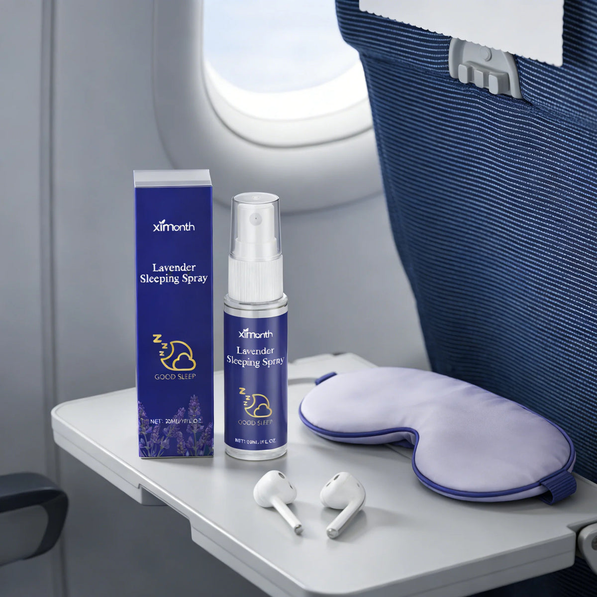 Premium Lavender & Chamomile Pillow Spray – Stress Relief & Sleep Aid