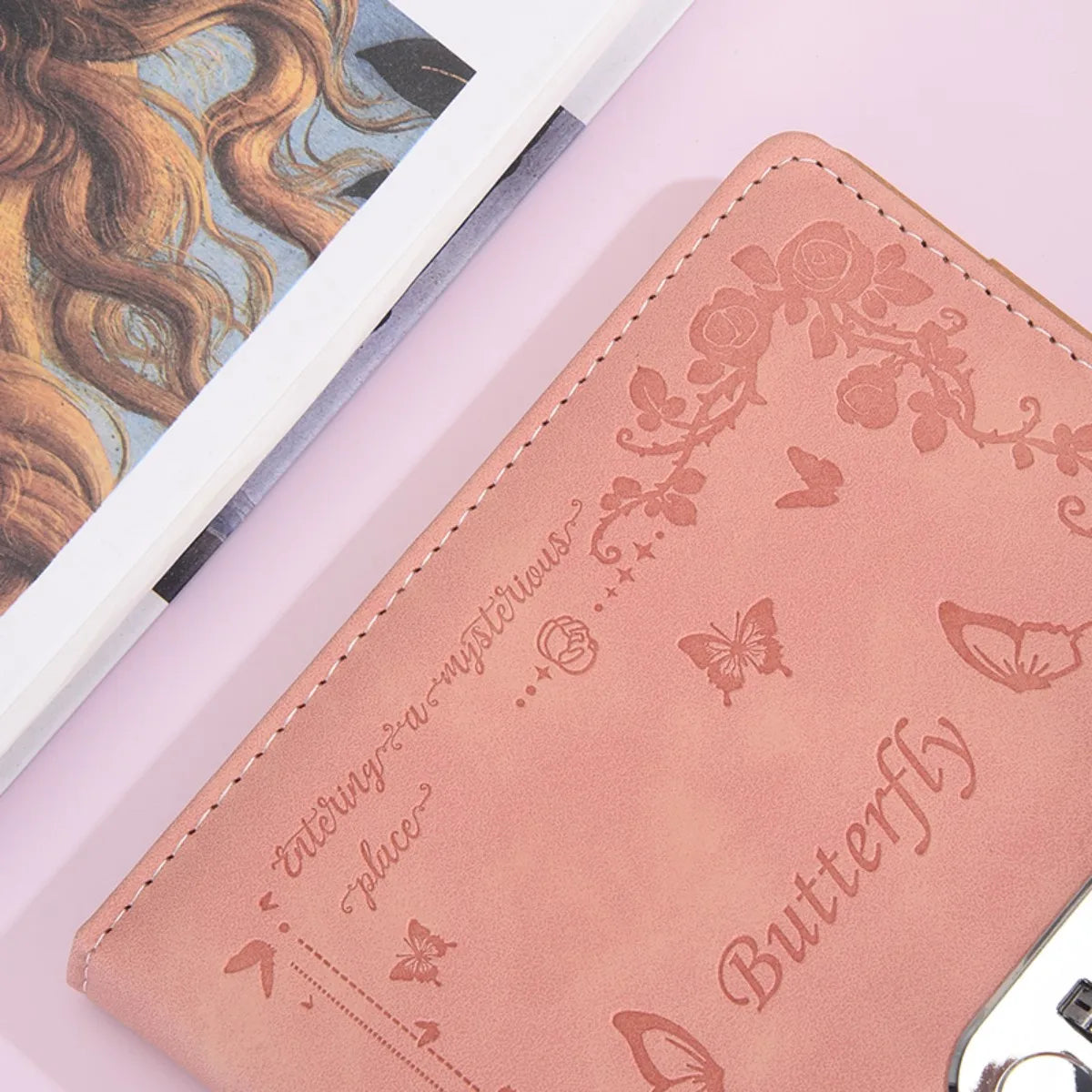 A5 Password Lock Diary – Cartoon Notebook