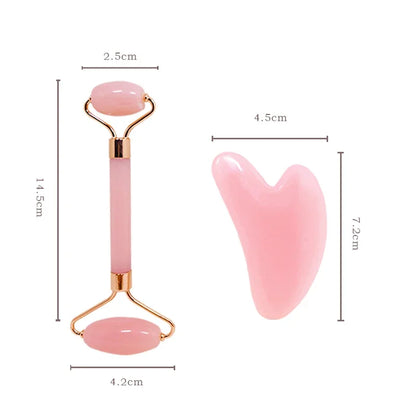 Heart Shape Face & Body Massager – Lifting Roller Set