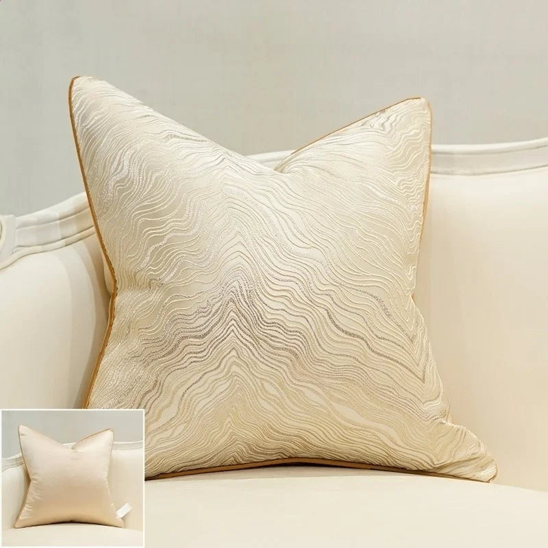 Jacquard Luxury Embroidered Cushion Cover – 45x45cm