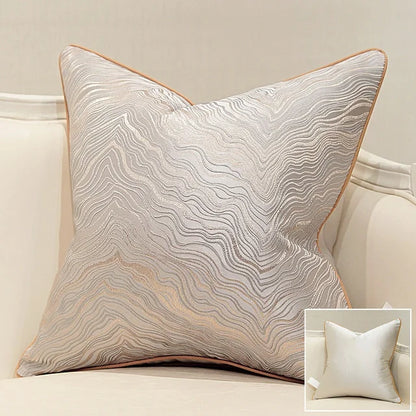 Jacquard Luxury Embroidered Cushion Cover – 45x45cm