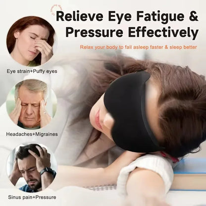 3D Sleeping Eye Mask – Travel Light Blocking Eyepatch
