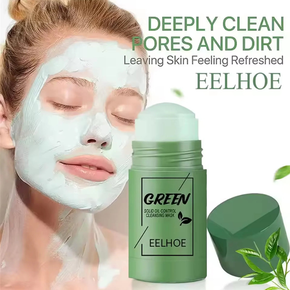 Green Tea Cleansing Stick Mask – Pore & Acne Care