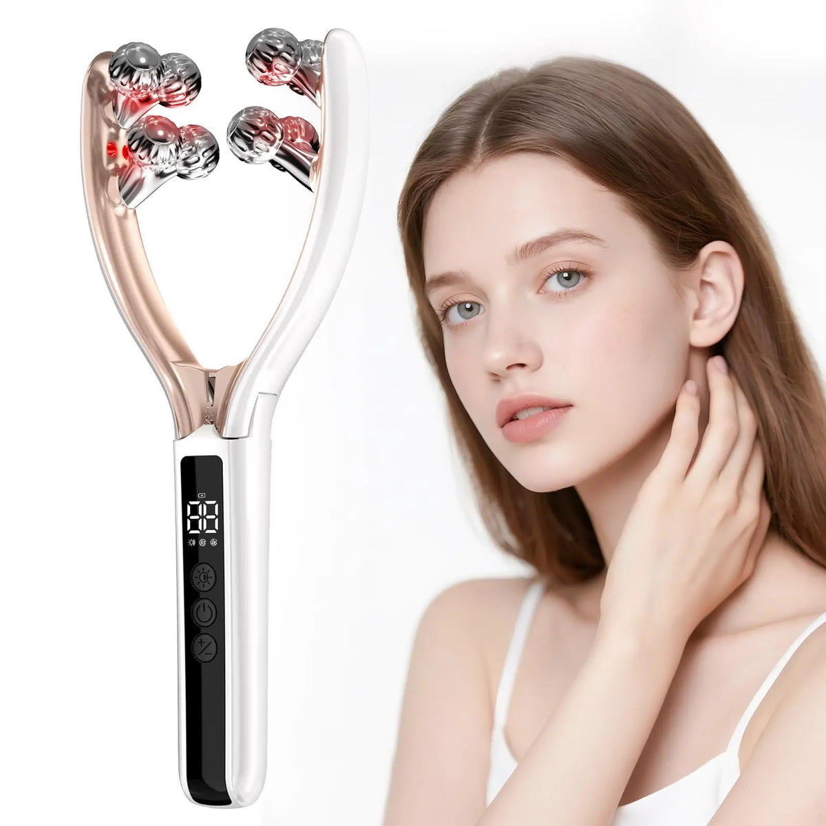 EMS Microcurrent Face Roller – Lifting & Firming Device