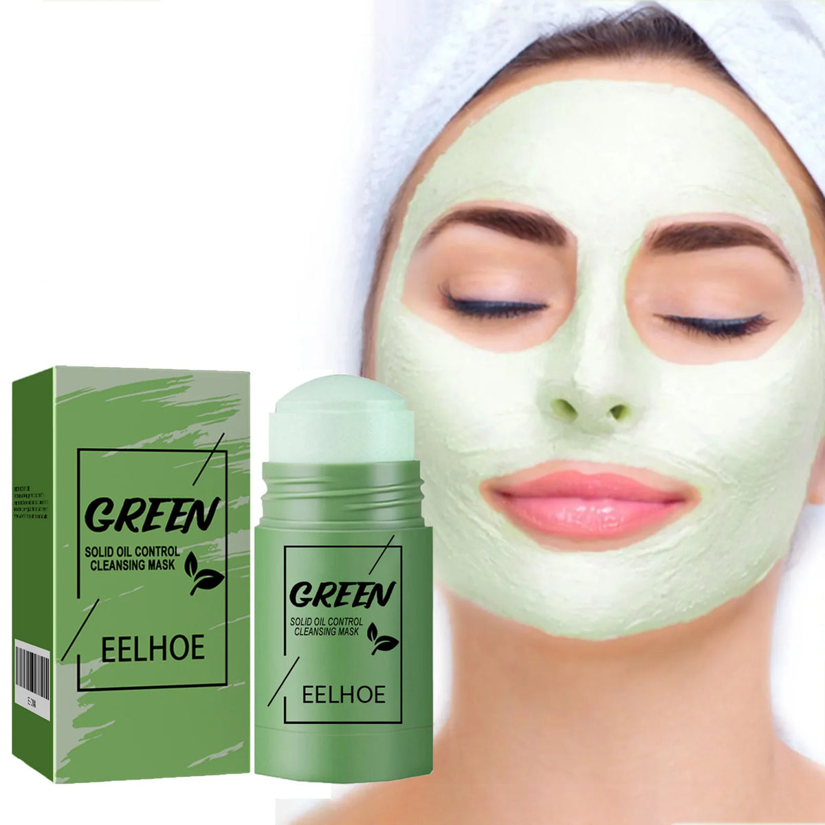 Green Tea Cleansing Stick Mask – Pore & Acne Care