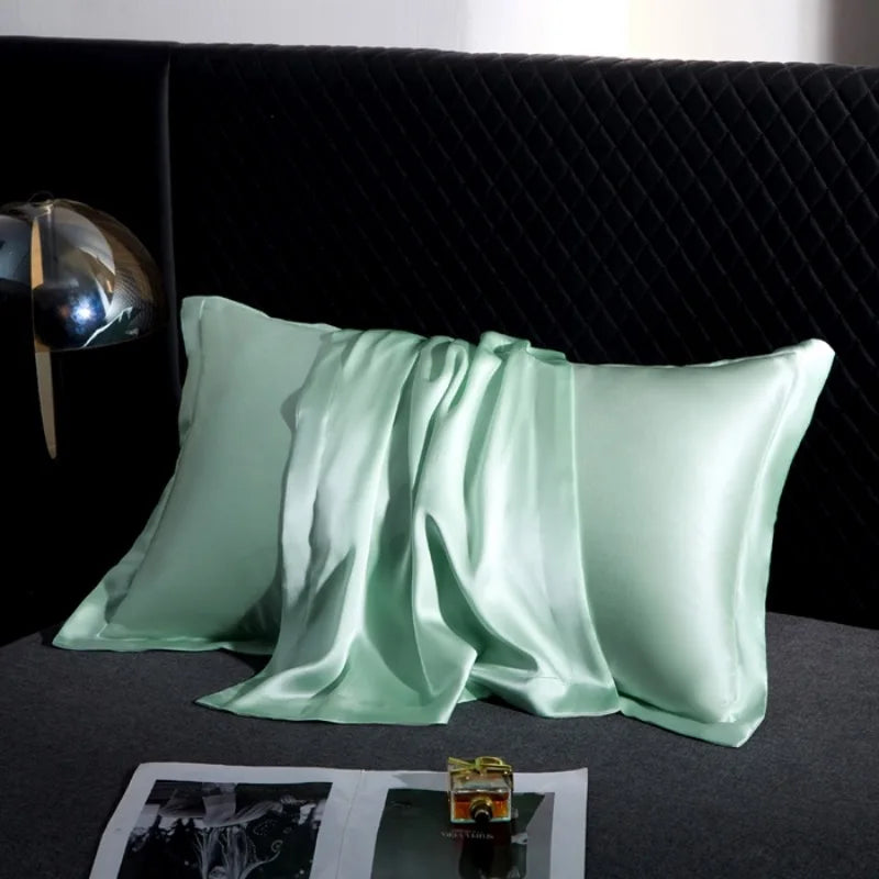 100% Mulberry Silk Luxury Pillowcase – Natural Cooling Silk
