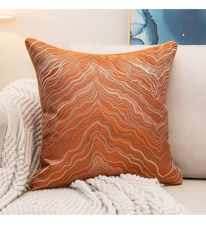 Jacquard Luxury Embroidered Cushion Cover – 45x45cm