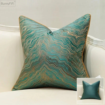 Jacquard Luxury Embroidered Cushion Cover – 45x45cm